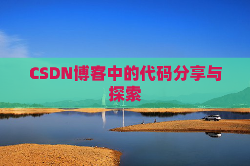 CSDN博客中的代码分享与探索